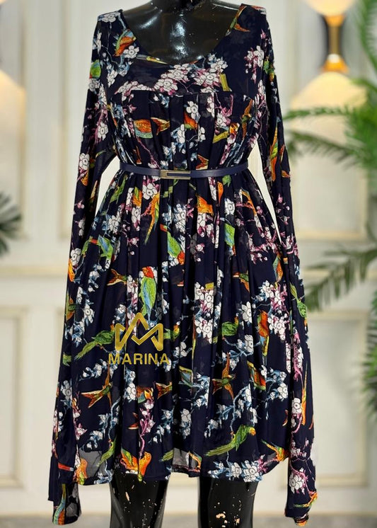 ROBE AUX GENOUX
